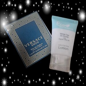 Versace Blue and White Set